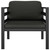 3 Piece Patio Lounge Set with Cushions Aluminum Anthracite A949-3107780