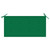 Patio Bench with Green Cushion 44.1" Solid Teak Wood A949-3062654