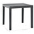 Patio Table with 2 Benches Plastic Anthracite A949-48778