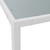 9 Piece Patio Dining Set Poly Rattan Cream White A949-42500
