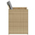Patio Chairs with Cushions 4 pcs Mix Beige Poly Rattan A949-4007441