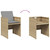 Patio Chairs with Cushions 4 pcs Mix Beige Poly Rattan A949-4007441