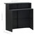 3 Piece Patio Bar Set with Cushions Black A949-3064873