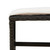 17 Piece Patio Dining Set with Cushions Black Poly Rattan A949-3278129