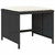 17 Piece Patio Dining Set with Cushions Black Poly Rattan A949-3278129