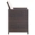 9 Piece Patio Dining Set with Cushions Poly Rattan Brown A949-42526