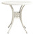 5 Piece Bistro Set Cast Aluminum White A949-3070609