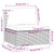 9 Piece Patio Lounge Set with Cushions Poly Rattan Black A949-3101777