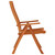 Folding Patio Chairs 8 pcs Solid Wood Eucalyptus A949-3087346