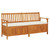 Storage Bench with Cushion 66.9" Solid Wood Acacia A949-316738