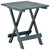 Folding Patio Table Green 17.7"x16.9"x19.7" Plastic A949-48809