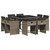 9 Piece Patio Dining Set with Cushions Gray Poly Rattan A949-3277963