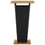 3 Piece Patio Bar Set with Cushions Poly Rattan Black A949-3064848