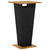 5 Piece Patio Bar Set with Cushions Poly Rattan Black A949-3064858