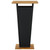 5 Piece Patio Bar Set with Cushions Poly Rattan Black A949-3064858