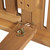 Folding Sun Lounger with Cushion Solid Acacia Wood A949-3064164