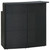 5 Piece Patio Bar Set with Cushions Black A949-3064879
