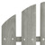 Patio Rocking Chair Wood Gray A949-45704