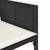 9 Piece Patio Dining Set with Cushions Black Poly Rattan A949-3278141