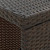 5 Piece Patio Bar Set with Cushions Poly Rattan Brown A949-3064913