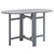 Patio Table Gray 47.2"x27.6"x29.1" Solid Acacia Wood A949-46325