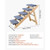 Wood Pet Stairs, 5-Step Dog Stairs for Beds, Sofa & Cars, 150lbs Load Capacity, Floded Flat Design, E415-LTSFZDGLTKFPZ6IC6001V0