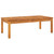5 Piece Patio Lounge Set with Cushion Cream Solid Acacia Wood A949-3057770