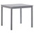 Patio Table Gray 31.5"x31.5"x29.1" Solid Acacia Wood A949-46324