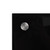 Kitchen Backsplash Black 39.4"x23.6" Tempered Glass A949-249492