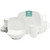 16 Pieces - White Square Porcelain Dinnerware Set - Service for 4 Q280-DFKJGH5676578