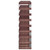 Wine Rack for 72 Bottles Brown Solid Wood Pine A949-340894