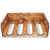 Wine Racks 4 pcs for 16 Bottles Solid Mahogany Wood A949-244491