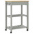 Kitchen Trolley MONZA 23.6"x15.7"x34.8" Solid Wood Pine A949-376092