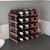 Wine Rack for 20 Bottles Brown Solid Wood Pine A949-340892