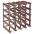 Wine Rack for 20 Bottles Brown Solid Wood Pine A949-340892