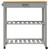 Kitchen Trolley MONZA 33.1"x15.7"x34.8" Solid Wood Pine A949-376101
