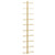 Wall-mounted Wine Rack for 10 Bottles Gold Metal A949-340905