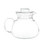 1.5 Quart Glass Teapot Tea Kettle for Stove Top Q280-SGPOFQT3172546928