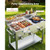 Outdoor Propane Griddle, 3 Burners (11,600 BTU Each), Commercial Stainless Steel Griddle with Thre E415-ZRXSMCRQKJGZF1EHA001V0