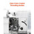Serger Overlock Sewing Machine, 1250 Stitches Per Minute, 2-3-4 Thread Capability, 0.7-2 Adjustable E415-JYBFJJY4X234AN2XB001V1