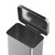 20-Gallon Sturdy Stainless Steel Kitchen Trash Can with Step-on Lid Q280-GRQSKTC89274513