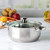 Round 5-Quart Stainless Steel Dutch Oven with Glass Lid Q280-PFQSDGL23748915
