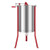 Honey Extractor, 6 Frame Manual Honey Spinner with Transparent Lid, Stainless Steel Honeycomb Drum  E415-SDYMJJPBXG183C2ZX001V0