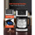 Programmable Coffee Maker, 12 Cup Programmable Drip Coffee Makers with Touch Screen, 4-Hour Keep Wa E415-DGNXDLSKFJDGAQ9DV001V1