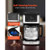 Programmable Coffee Maker, 12 Cup Programmable Drip Coffee Makers with Touch Screen, 4-Hour Keep Wa E415-DGNXDLSKFJDGAQ9DV001V1