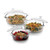 6-Piece Glass Bakeware Casserole Baking Dish Set - Dishwasher and Oven Safe Q280-LBSPGCD572574391