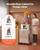 Movable Base Cabinet for Orange Juicer, Thickened Stainless Steel Cabinet, 4 Swivel Casters, Compat E415-CZJKYDDXQZDJF08TS001V0