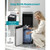 Water Dispenser with Ice Maker, 3-in-1 Floor-Standing Water Dispenser, 33 LBS/24H, 9 Cubes/7 Min Fa E415-DGNZBJLDSLSR9YFIB001V1