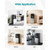 Water Dispenser with Ice Maker, 3-in-1 Floor-Standing Water Dispenser, 33 LBS/24H, 9 Cubes/7 Min Fa E415-DGNZBJLDSLSR9YFIB001V1