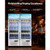 Commercial Merchandiser Refrigerator, 9.6 Cu.Ft / 273 L Glass Door Display Refrigerator, Upright Be E415-LSYLZSJDMDDXIQF1X001V1